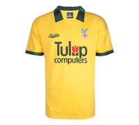 Crystal Palace 1991 Away Retro Football Shirt Yellow Large