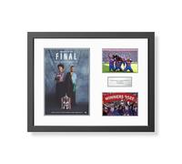 Crystal Palace 2025 FA Cup Final Winners Programme Framed Display