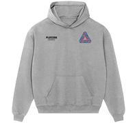 Crystal Palace Eagles Logo Men's Hoodie - Gray / S