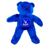 Crystal Palace FC Mini Plush Bear with Woven Crest | Approx 20cm Tall, 100% Polyester, Official Licensed Product, Stitched Features, Soft Claret Plush