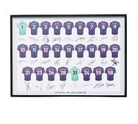 Crystal Palace FC Signed 2024-25 Team Poster Print Autographed By Full Squad, Crystal Palace Gifts A3 Print Only