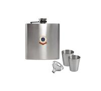 Crystal Palace football club hip flask gift set