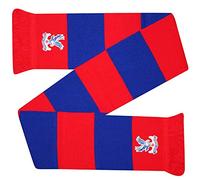 Crystal Palace Football Fans Official Bar Scarf With Embroidered Crest (Licensed Souvenir)
