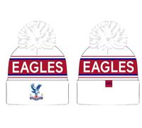 Crystal Palace SKI HAT White/RED/Royal - CORE Logo