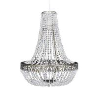 Crystal Pendant Chandelier Ceiling Lighting Fixture Lamp Multi Sizes vidaXL