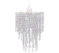 Crystal Pendant Chandelier Ceiling Lighting Fixture Lamp Multi Sizes vidaXL
