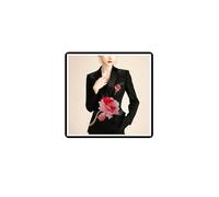 Crystal Peony Brooch Vintage Flower Lapel Pin Collar Corsage Badge Coat Suit Skirt Studs Accessories for Women (Pink)