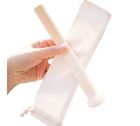 Crystal Percussion Instruments Stick for Crystal Singing Bowl, Crystal Tuning Fork, Singing Bowl Chalice, Merkaba, Professional Musical Mallet for Yoga Meditation & Sound Healing (Color : Wood+Acryli