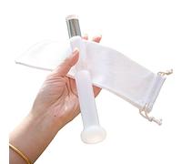 Crystal Percussion Instruments Stick for Crystal Singing Bowl, Crystal Tuning Fork, Singing Bowl Chalice, Merkaba, Professional Musical Mallet for Yoga Meditation & Sound Healing (Color : Crystal+Acr