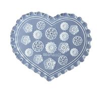 Crystal Phone for-Case Decor Silicone Mold Resin Nail Art Casting Molds Flower Star Floral Shape Nail for Girl Nail Decoration Mold Nail Stencil