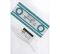 Crystal Pilot IP15 IFR Enroute Plotter and Bag Tag with Light Gun Signals