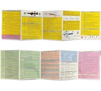 Crystal Pilot VFR Study Guide for Private Pilots, Laminated, Aviation Reference Card