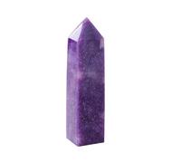 Crystal Purple Mica Four-Sided Column Dream Amethyst Crystals Towers Quartz Crystal Decoration Gifts,200~300g