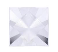 Crystal Pyramid Ornament Ancient Building Model, Feng Shui Stereo Pyramid Home Miniature Figurine Decoration