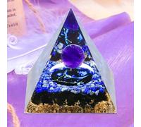 Crystal Pyramid, Zodiac Pisces Orgone Pyramid, Healing Crystal, Postive Energy Crystal Healing for Yoga, Meditation, Stress Reduce (Pisces B)
