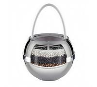 Crystal Quest CQE-SP-00806 Luxury Shower Power Handheld and Shower Head Combo White