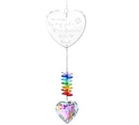 Crystal Rainbow Sun Catcher for Windows, Dog Memorial Gifts, Pet Memorial Gifts, Unique Design, Beautiful Rainbow Refractions, Pet Loss Gifts Dog, Honor Your Beloved Pet, Garden Decoration Suncatchers