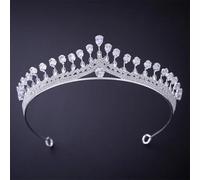 Crystal Rhinestone Crown And Tiara Wedding Hair Accessories Bridal Tiaras Hair Crown J