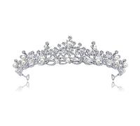 Crystal Rhinestone Crown Bride Tiaras And Crowns Headdress Small Diadem Wedding Hair Jewelry (color : Da002-a Size Crown) (da002 A)