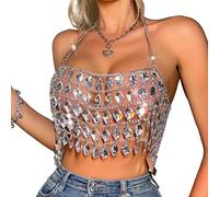 Crystal Rhinestones Body Jewelry Fashion Chain Gemstones Underwear Bra Designs Beaches Chains Jewelry Accessories for Women