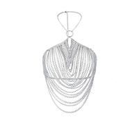 Crystal Rhinestones Bra Chains Women Elegant Body Jewelry With Adjustable Waist Chain Elegant Body Jewelry Alloy Texture