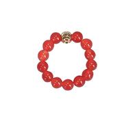 Crystal Rings for Women Girls Stackable Elastic Rope Beads Rings Gemstones Common Finger Jewellery Rings Rings For Best Friends, one size, Natural stone, No Gemstone