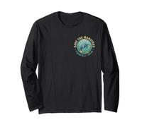 Crystal River Florida FL Vacation Save The Manatees Souvenir Long Sleeve T-Shirt