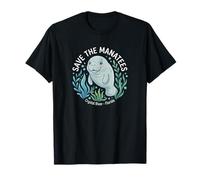 Crystal River Florida FL Vacation Save The Manatees Souvenir T-Shirt