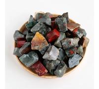 Crystal Rough African Blood Stone Raw Aquarium Home Room Decoration Ornaments