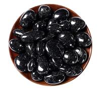 Crystal Rough Stone Bulk Natural Black Tourmaline Tumbled Stone Large Grains Crushed Aroma Diffuser Crystal Healing Stones