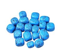 Crystal Rough Stone Bulk Natural Crystal Blue Turquoise Tumbled Stone Ornament Ore Specimen Teaching Science Gemstone Bathtub Healing Stones