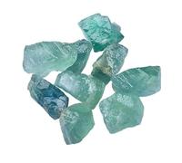 Crystal Rough Stone Bulk Natural Green Fluorite Raw Stone Aromatherapy Diffuser Mining Ore Large Particle Fish Tank Potted Crystal Healing Stones