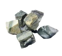 Crystal Rough Stone Bulk Natural Green Hair Crystal Raw Stone Aromatherapy Diffuser Mining Ore Large Particle Fish Tank Potted Healing Stones