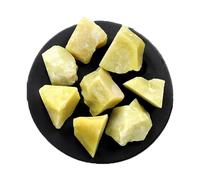 Crystal Rough Stone Bulk Natural Lemon Jade Aroma Stone Diffuser Crystal Large Grain Decoration Healing Stones