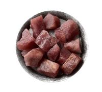 Crystal Rough Stone Bulk Natural Red Strawberry Crystal Ore Specimen Rough Stone Crushed Demagnetized Ornaments Healing Stones