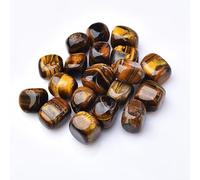 Crystal Rough Stone Bulk Natural Tiger Eye Stone Rolling Aromatherapy Diffuser Mining Ore Large Particle Fish Tank Potted Crystal Healing Stones