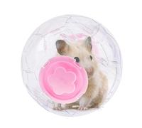 Crystal Running Ball For Hamsters,5.9 Inches Pet Small Animals Exercise Running Toys - Soothing Anti-Slip Small Animal Toys Fitness Wheels For Increased Activity, Reducing Boredom For Dwarf