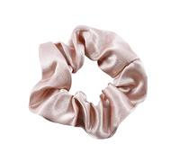 Crystal Satin Large Intestine Hair Ring Solid Simple Fat Intestine Leather Band Hair Rope Jewelry