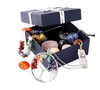 Crystal Sets for The, Colorful Natural Crystals & Stones | Crystal Collection, Crystal Jewelry, Crystal Kit for Gift, Collection and Home Decor Holdes