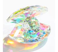 Crystal Shell 55th Wedding Emerald for Couples Parents, 55 Years of Love Marriage Presents Ideas for Wife Husband Special Keepsake Ornaments