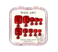 Crystal Shining Foot Nail Patches Handmade Wearing Short Press On Nails For Toes Decoration Cats Eye Nail Art Decals Art Wraps Stickers For Women Press On Toenails