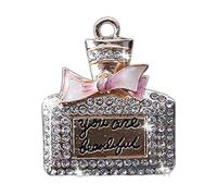 Crystal Shoe - Perfume Vent Clip for Auto Decor | High Heel Ornament with Fragrance Diffuser Slot, Secure Grip Clip & Eye Catching Shine for Car Styling, Travel Comfort, Dashboard Display