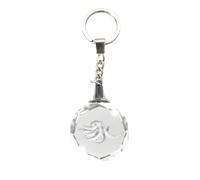CRYSTAL SILHOUETTES KEYCHAINS from Deluxebase. Glass Crystal Pendant Animal Keyring with Stainless Steel Chain, Unique Purse Charm & Bag Accessory, Novelty Gifts for Women & Men.