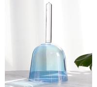 Crystal Singing Bowl, 432Hz,5.5 Inch Colorful A Note Third-Eye Chakra, Cosmic Light Quartz Crystal Sound Bowl for Sound Healing Yoga Meditation(Without case)