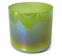 Crystal Singing Bowl, 6 Inch Green Alchemist Crystal Singing Bowl, 440Hz, Meditation Props, Relieve Fatigue Anxiety, For Beginners Professionals(A Note)