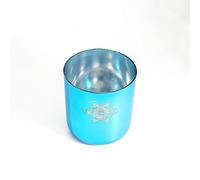 Crystal Singing Bowl - Blue Alchemy Engraved Printed, Chakra Bowl with Heavy Duty Carrying Cases, Sound Bowl for Yoga Meditation & Sound Healing (Color : 6Inch B Note)