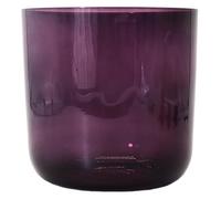 Crystal Singing Bowl, Crystal Singing Bowl 6 Inch Purple Alchemist 432Hz with Acrylic Striker and O-Ring Multiple Notes(A Note)