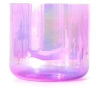 Crystal Singing Bowl, Crystal Singing Bowl Set 432Hz Clear 6-8 Inch A-G Notes(8 Inch F Note)