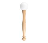 Crystal Singing Bowl Mallet, Silicone Wood Singing Sound Striker Musical Instrument Stick Sound Bowl Stick for Singing Bowls Playing