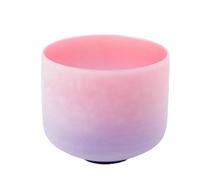 Crystal Singing Bowl Pink Purple Quartz Crystal Singing Bowls Crucible(9-inch)